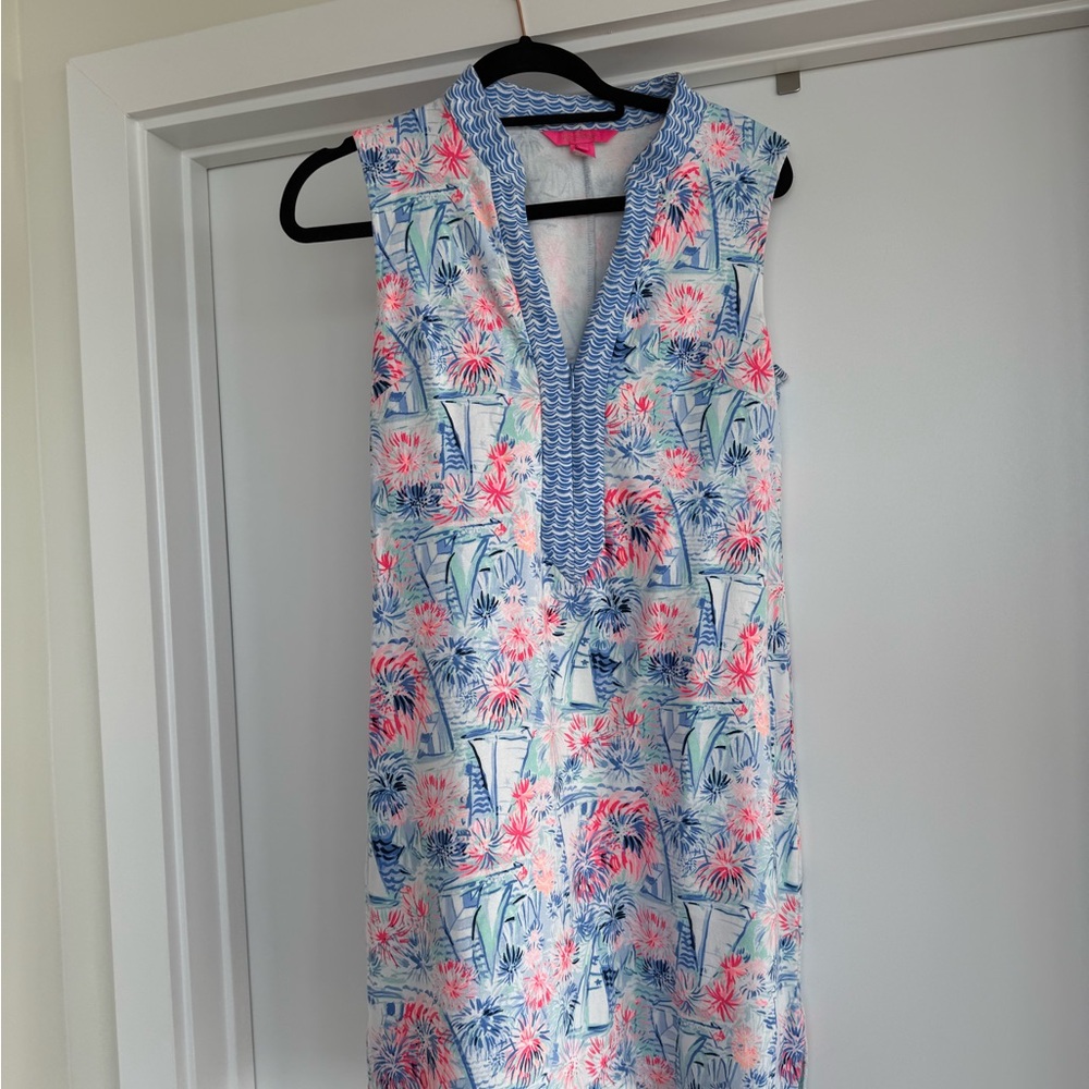 Lilly Pulitzer Harper shift Floral Sleeveless Dress